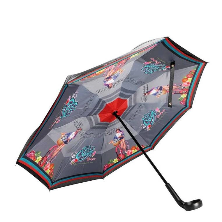 Duży parasol damski - NICOLE LEE UMB6701-CSM COZY STREET MILAN