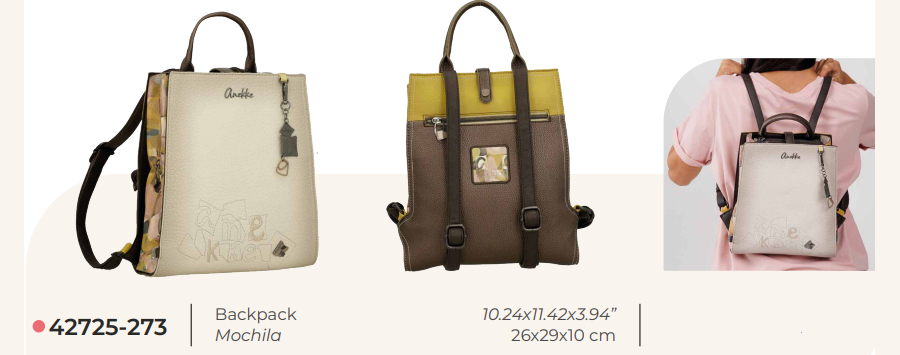 Plecak Anekke Bloom – pastelowy plecak z kwiatowym motywem kolekcji Muse SS26