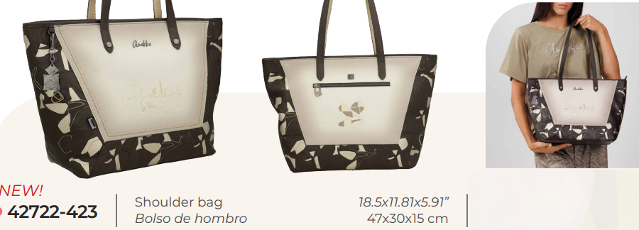 Shopper Anekke Bloom – duża torebka w pastelowych kolorach z kolekcji Muse SS26