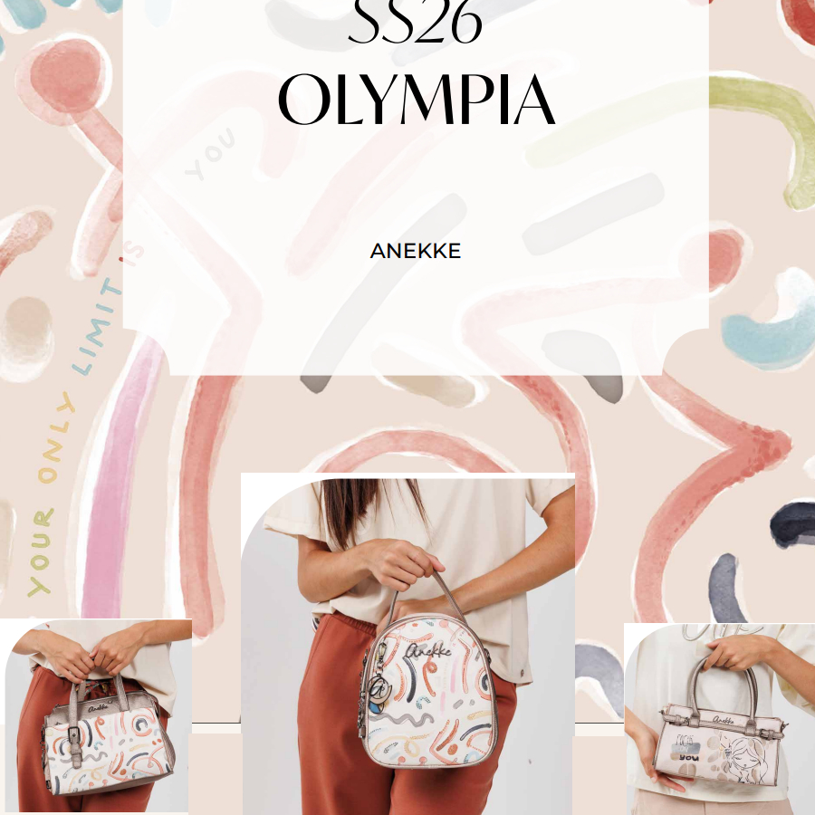 Anekke Olympia SS26 – nowa kolekcja torebek inspirowana Grecją, dostępna w Tymoteo