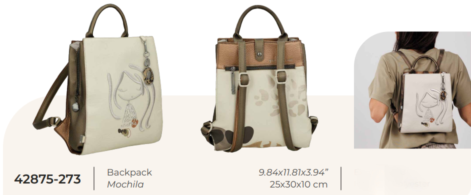 Plecak Anekke Gaia SS26 – model inspirowany naturą i spokojem