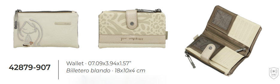 Portfel Anekke Gaia SS26 – mały model pełen wdzięczności i natury