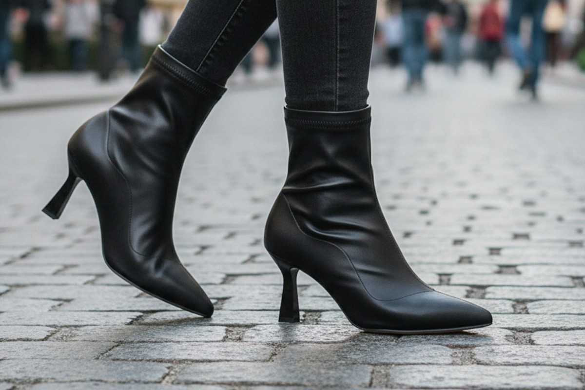 Botki z elastyczną cholewką – wygoda, styl i idealne dopasowanie