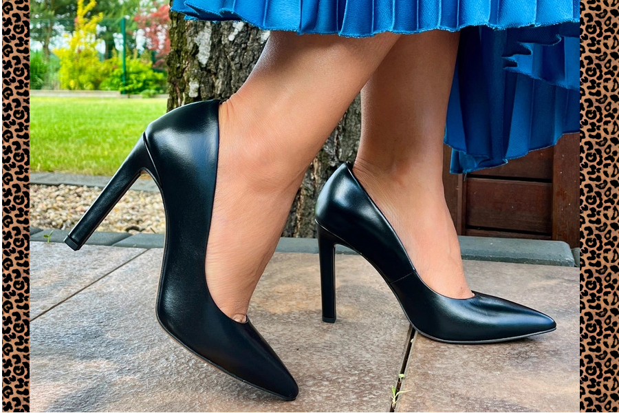 Czarne szpilki skórzane – ponadczasowa klasyka do pracy i na eleganckie wyjścia
