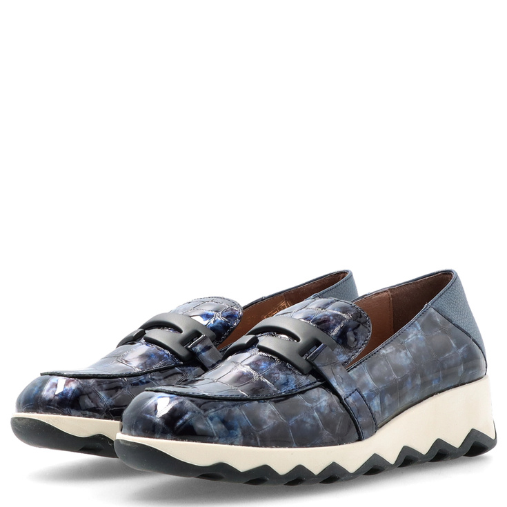 ZESTAW BUTY I TOREBKA - WONDERS C-7612 WB-52007 GRANATOWY