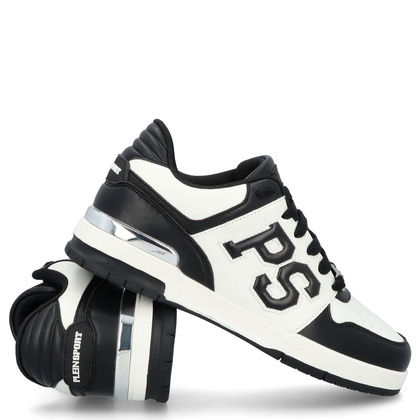 Sneakersy premium unisex - PLEIN SPORT SAES-USC0737 CZARNE