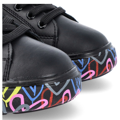 Lekkie sneakersy damskie - FILIPPO DP4480/23 CZARNE