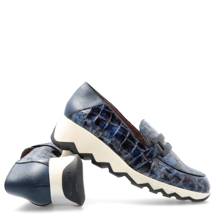 ZESTAW BUTY I TOREBKA - WONDERS C-7612 WB-52007 GRANATOWY