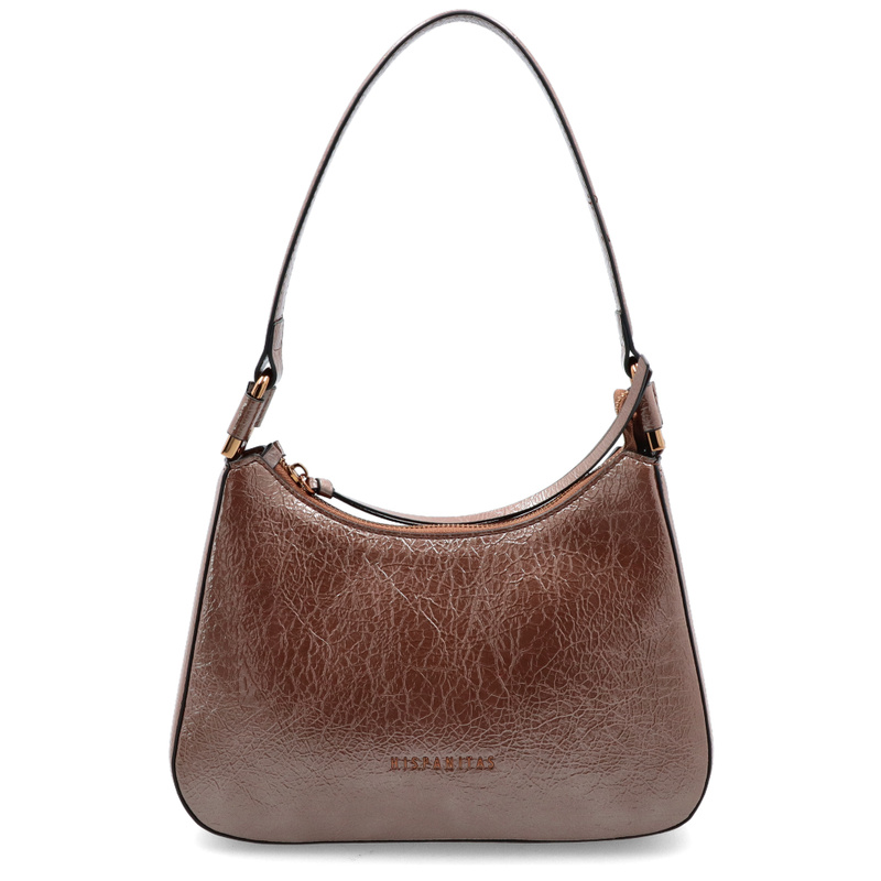 Hiszpańska torebka damska - HISPANITAS BI254149 BRĄZOWA