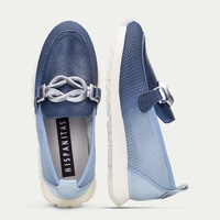 Hiszpańskie półbuty - HISPANITAS SHV264520 NIEBIESKIE