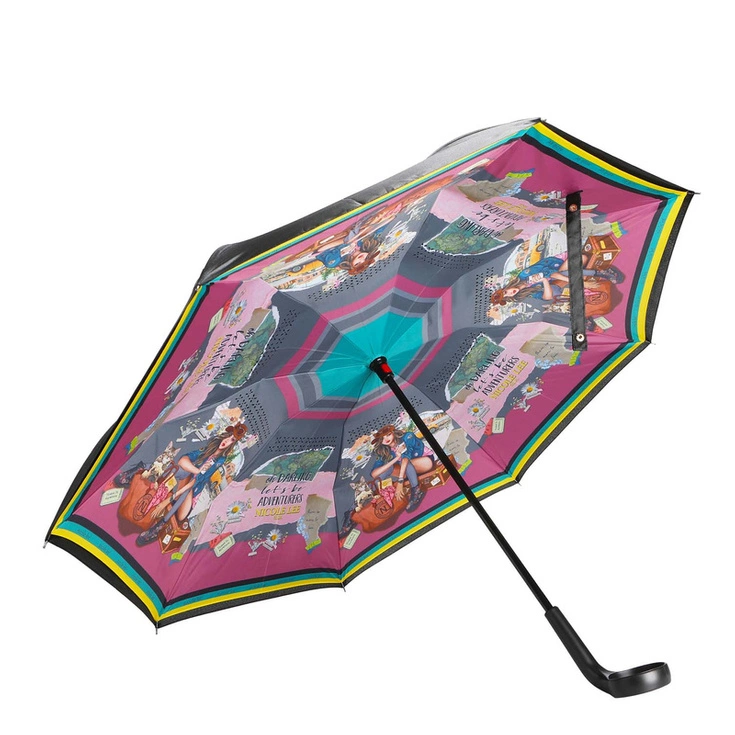 Duży parasol damski - NICOLE LEE UMB6701-JOS JOURNEY OF STEPHANIE