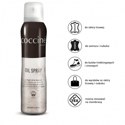 COCCINE OIL SPRAY - Tłuszcz do obuwia w sprayu