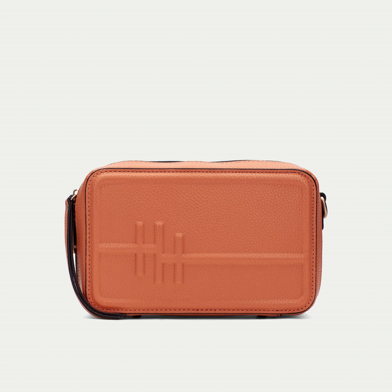 Torebka damska listonoszka - HISPANITAS BV253840 KORALOWA