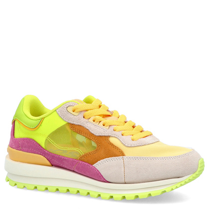 Hiszpańskie sneakersy damskie - GIOSEPPO 74947 NEONOWE