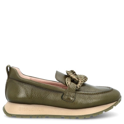 Hiszpańskie półbuty z klamrą - HISPANITAS HI254238 KHAKI