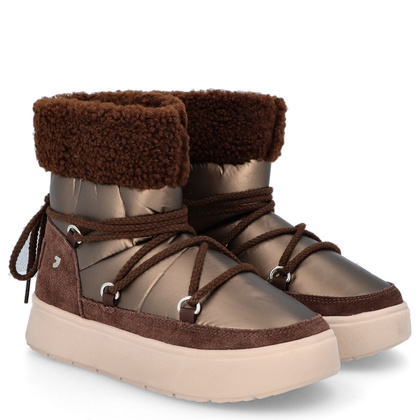 Hiszapńskie śniegowce damskie - GIOSEPPO 73283 BRĄZOWE