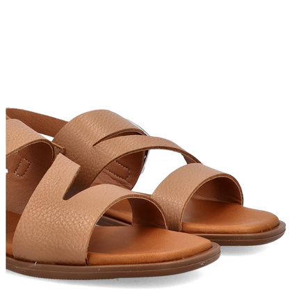 Eleganckie sandały ze skóry - OH! MY SANDALS 5581 BRĄZOWE