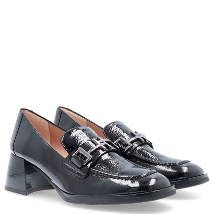 Lakierowane półbuty na obcasie - HISPANITAS HI243590 CZARNE