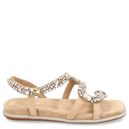 Eleganckie hiszpańskie sandały - ALMA EN PENA V240840 BEŻOWE