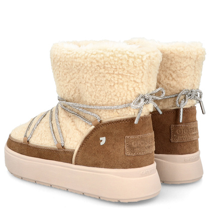 Hiszapńskie śniegowce damskie - GIOSEPPO 73266 BEŻOWE