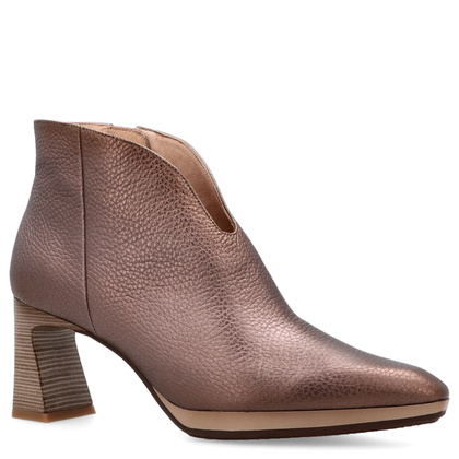 Eleganckie botki z wycięciem - HISPANITAS HI254270 BRĄZOWE