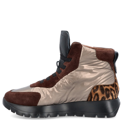 Hiszpańskie sneakersy za kostkę - WONDERS A-2471 MULTIKOLOR