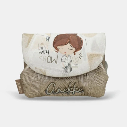 Mały damski portfel z klapką - ANEKKE SOPHIA 42809-016