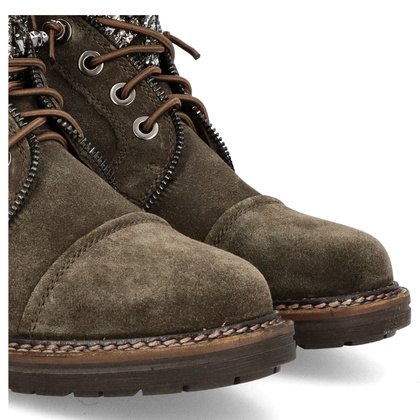 Hiszpańskie botki premium - ALMA EN PENA I240750 KHAKI