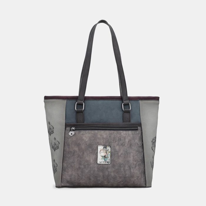 Duża torebka shopper - ANEKKE REAL MANIFESTO 41712-364