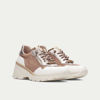 Hiszpańskie sneakersy premium - HISPANITAS CHV264712 BEŻOWE