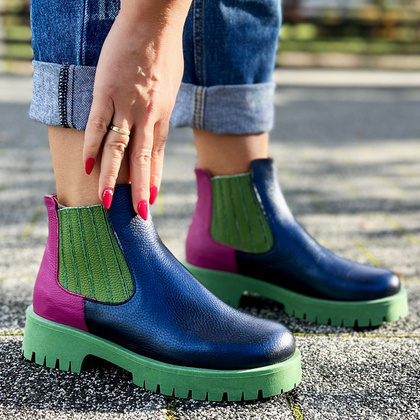 Kolorowe sztyblety - TYMOTEO A1001 KOLOROWE