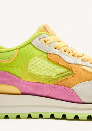 Hiszpańskie sneakersy damskie - GIOSEPPO 74947 NEONOWE