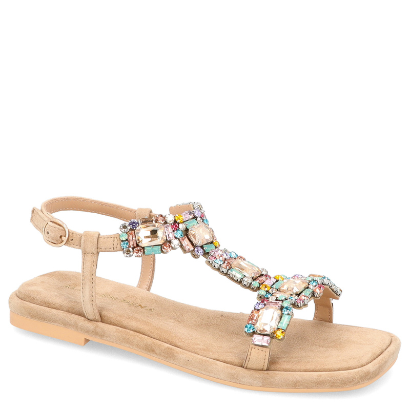 Hiszpańskie sandały - ALMA EN PENA V240823 BEŻ