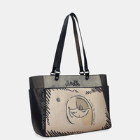 Duża torebka shopper - ANEKKE MADEMOISELLE NATURE KOKO 41862-216