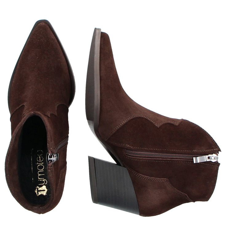 ZESTAW BUTY + TOREBKA  - TYMOTEO G1074 TOSCANIO G131 BRĄZOWY