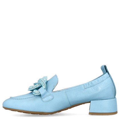 Hiszpańskie półbuty na obcasie - HISPANITAS HV254064 BŁĘKITNE