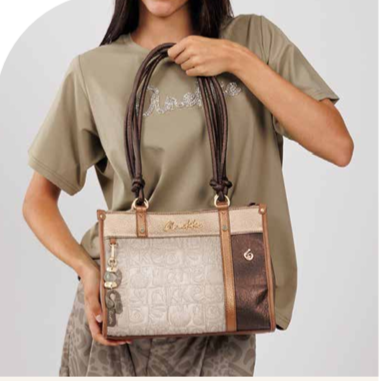 Pojemna torebka damska - ANEKKE MUSE AMPHORA 42712-182