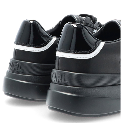 Sneakersy męskie - KARL LAGERFELD KRONOS KL54020 CZARNE