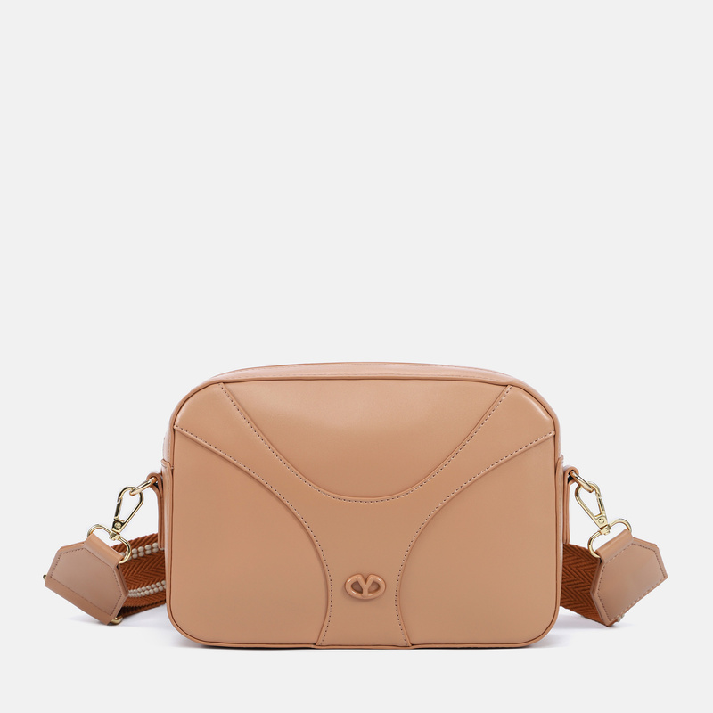 Torebka listonoszka - YNOT PALOMA PAL-006S5 BRĄZOWA