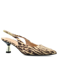 Czółenka bez pięty z motywem zwierzęcym  - LIU JO SANDIE 08