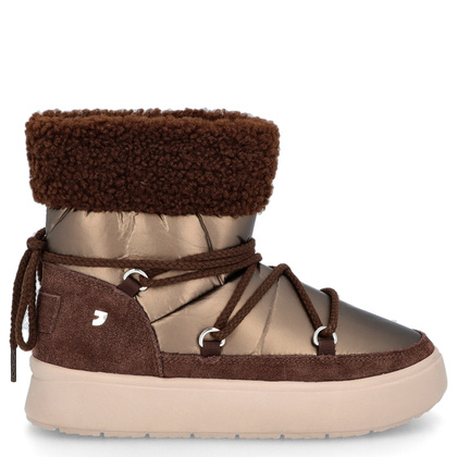 Hiszapńskie śniegowce damskie - GIOSEPPO 73283 BRĄZOWE