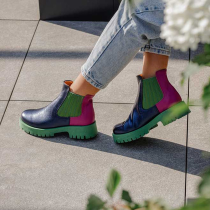 Kolorowe sztyblety - TYMOTEO A1001 KOLOROWE