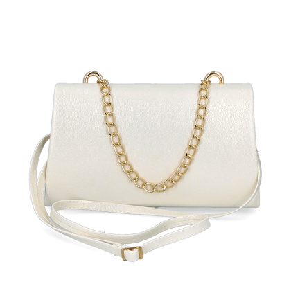 Torebka wizytowa z łańcuszkiem - TYMOTEO 205 ZŁOTA