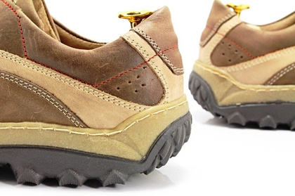 Polskie buty trekkingowe, skóra - KENT 268 BRĄZOWE