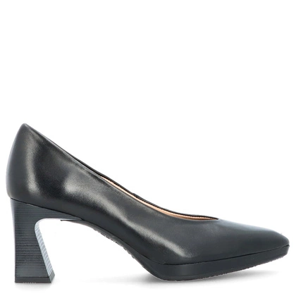 Hiszpańskie czółenka na słupku - HISPANITAS HV254245 CZARNE