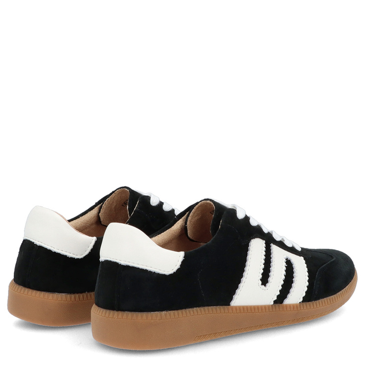 Sneakersy ze skóry - FILIPPO DP7492/25 CZARNE