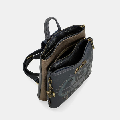 Kwadratowy plecak damski - ANEKKE MADEMOISELLE BOUTIQUE 41855-233