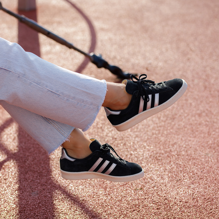 Buty sportowe - ADIDAS CAMPUS 80s CZARNE