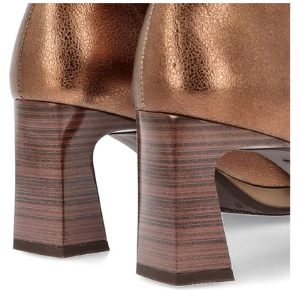 Hiszpańskie botki z wycięciem - HISPANITAS HI243576 STARE ZŁOTO