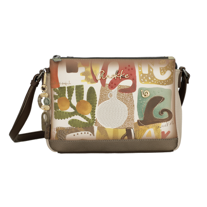 Torebka damska trzykomorowa - ANEKKE MUSE AMPHORA 42713-184